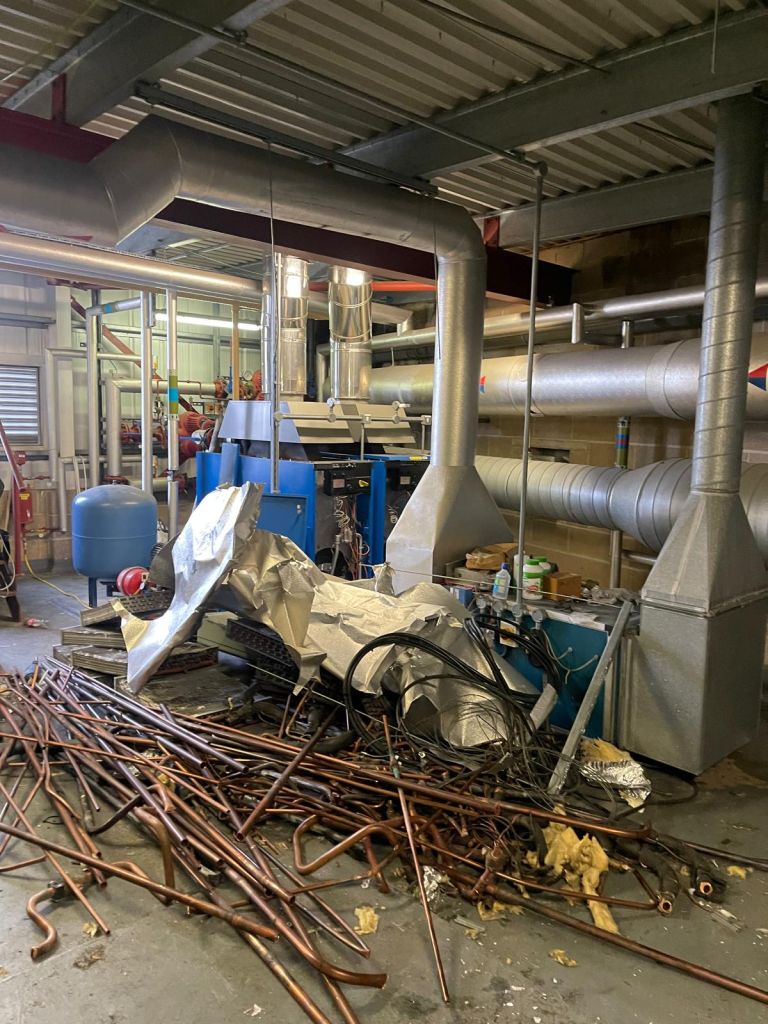 Factory & Warehouse Scrap Metal Clearance London