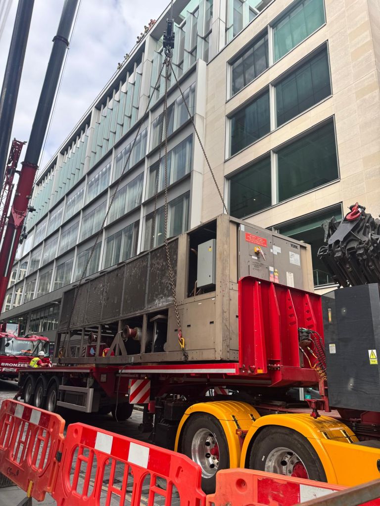 A/C Chiller Removal & Scrap Metal Collection London