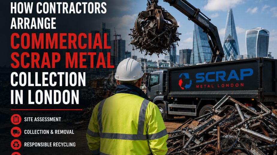 How Contractors Arrange Commercial Scrap Metal Collection in London