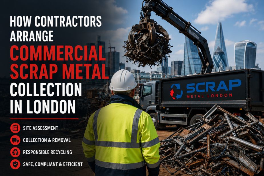 How Contractors Arrange Commercial Scrap Metal Collection in London