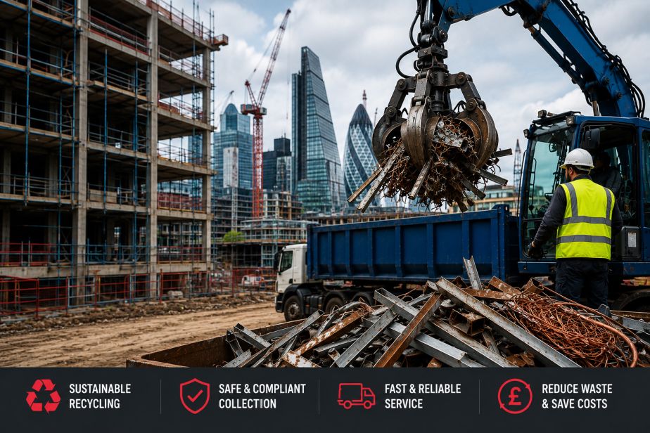 How Scrap Metal Collection Works on Commercial Construction Sites in London