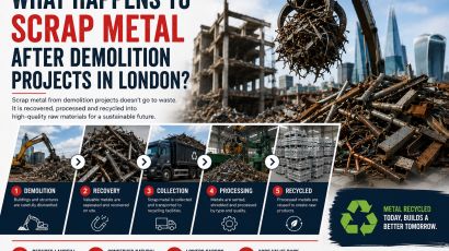 What Happens to Scrap Metal After Demolition Projects in London?