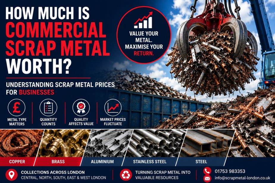 How Much Is Commercial Scrap Metal Worth? Understanding Scrap Metal Prices for Businesses