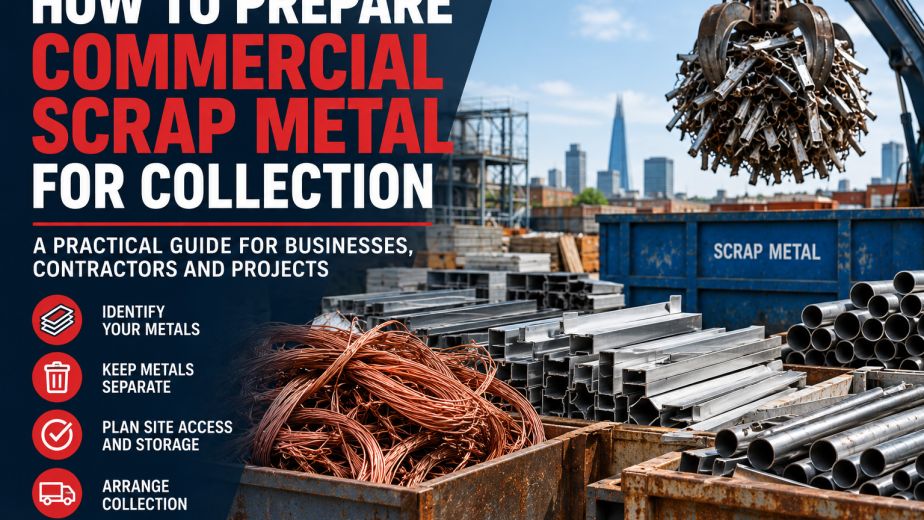 How to Prepare Commercial Scrap Metal for Collection
